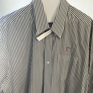 NFL Striped button up dress shirt